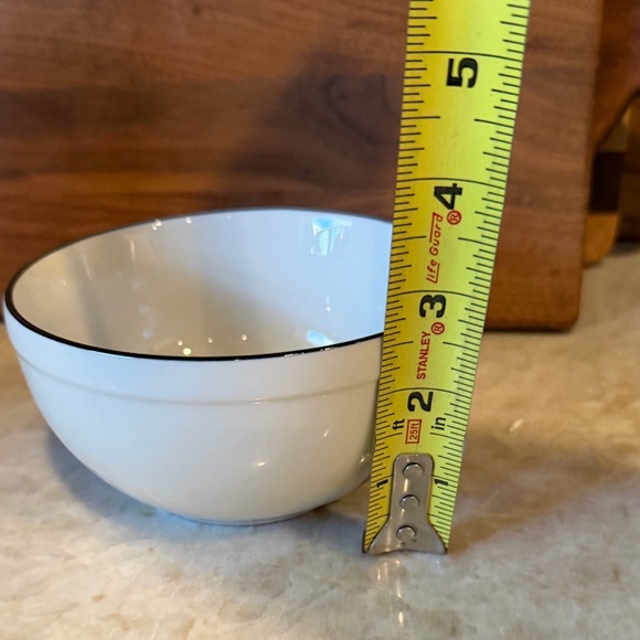 White Soup Bowl with Goat Harry & David - Picture 6 of 6